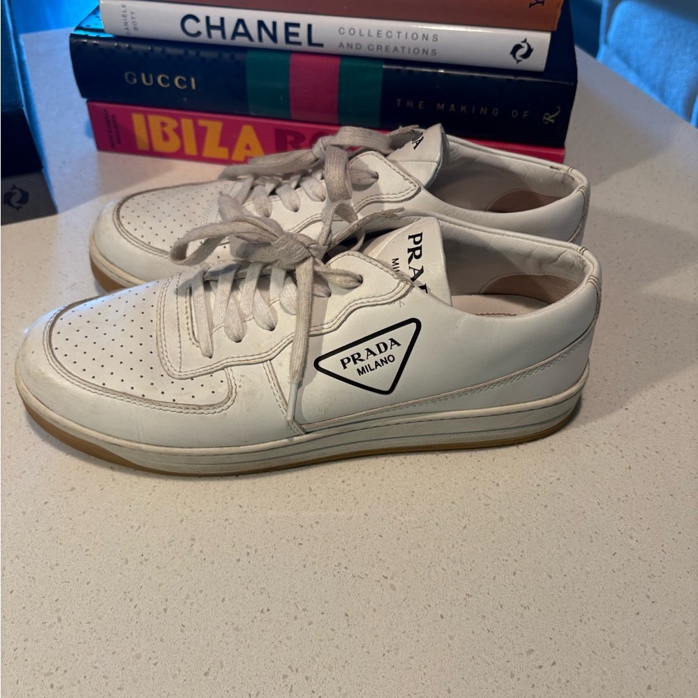 Prada women’s White Sneakers